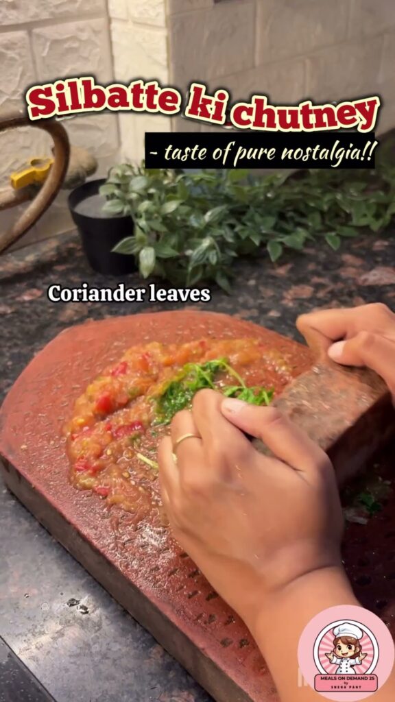 Chutney, the silbatta way.